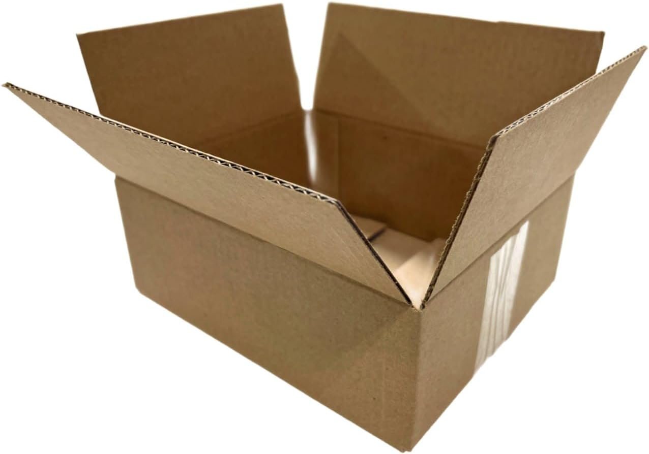 100 10x8x4 Cardboard Paper Boxes Mailing Packing Shipping Box Corrugated Con