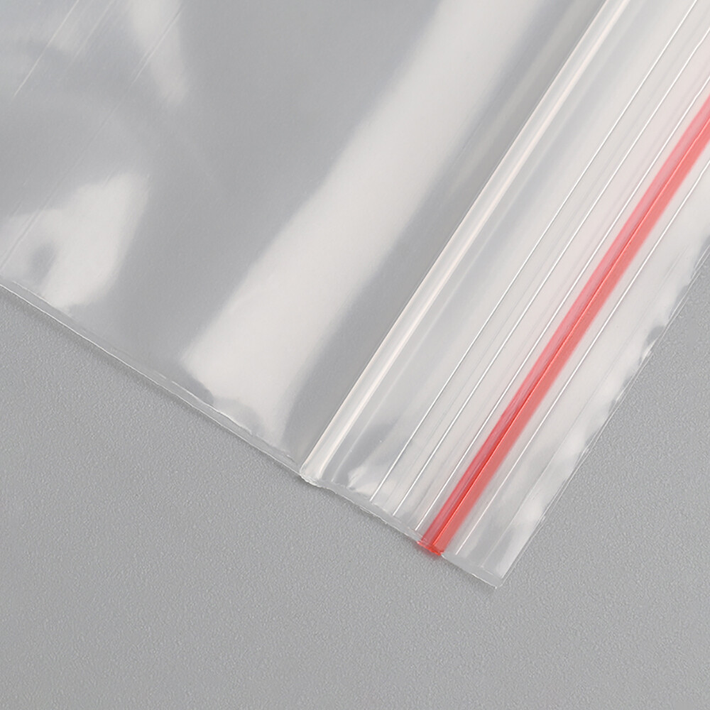 4×6/5×7/8×12/10x15cm Clear Zip Seal Plastic Bags Jewelry Lock Reclosable Baggies
