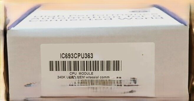 IC693CPU363 1PCS NEW GE FANUC CPU Module IC693CPU363
