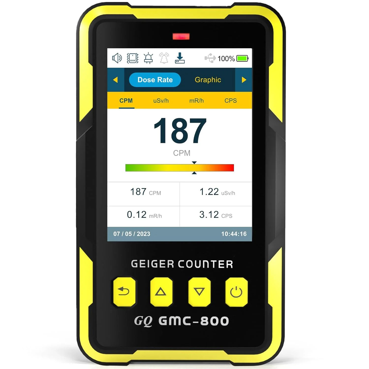 Nuclear Radiation Detector GQ GMC-800 USA Design Product US National Standard La