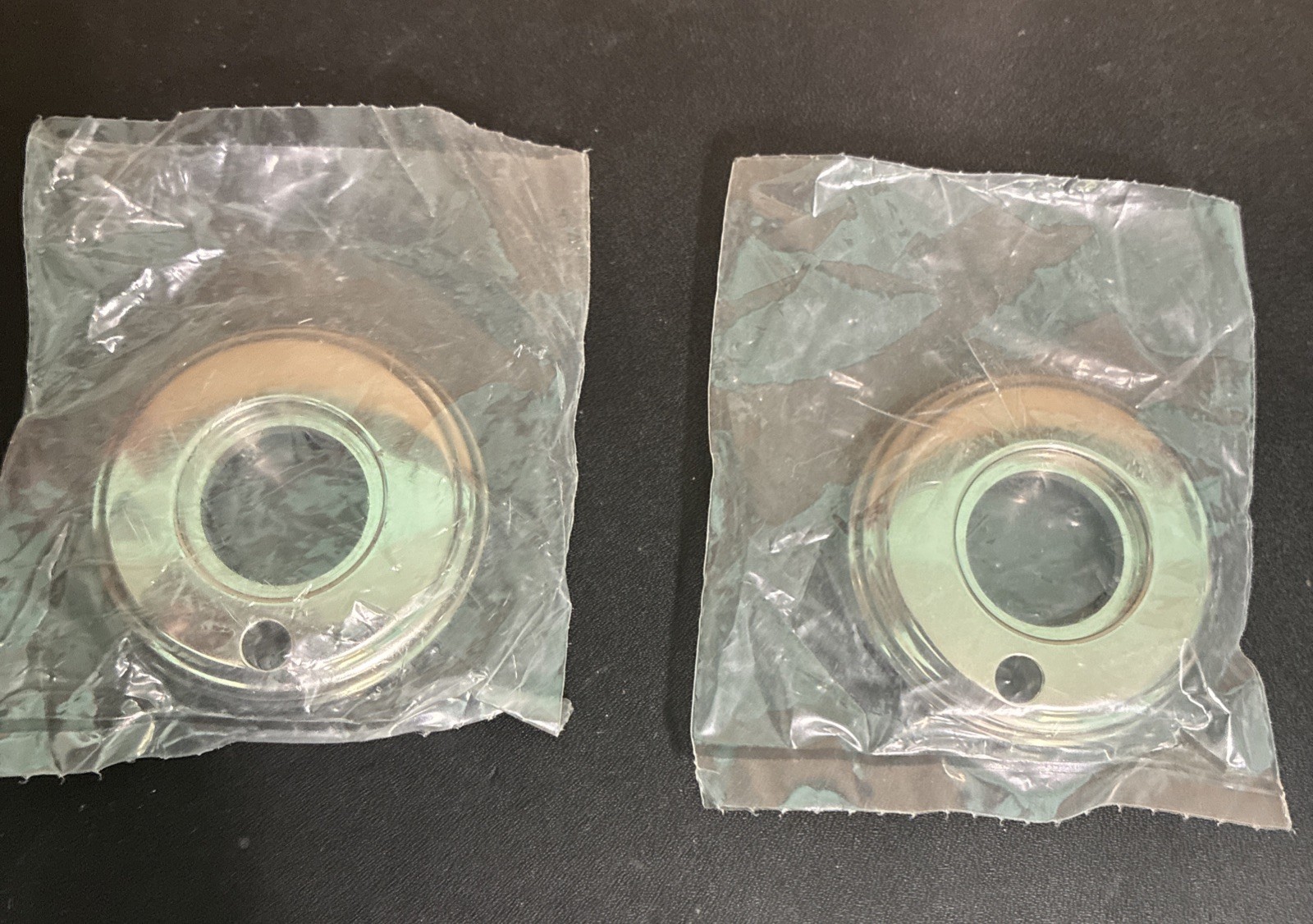 2 NEW BALDWIN 5155.055 ROSE 2” POLISHED NICKEL