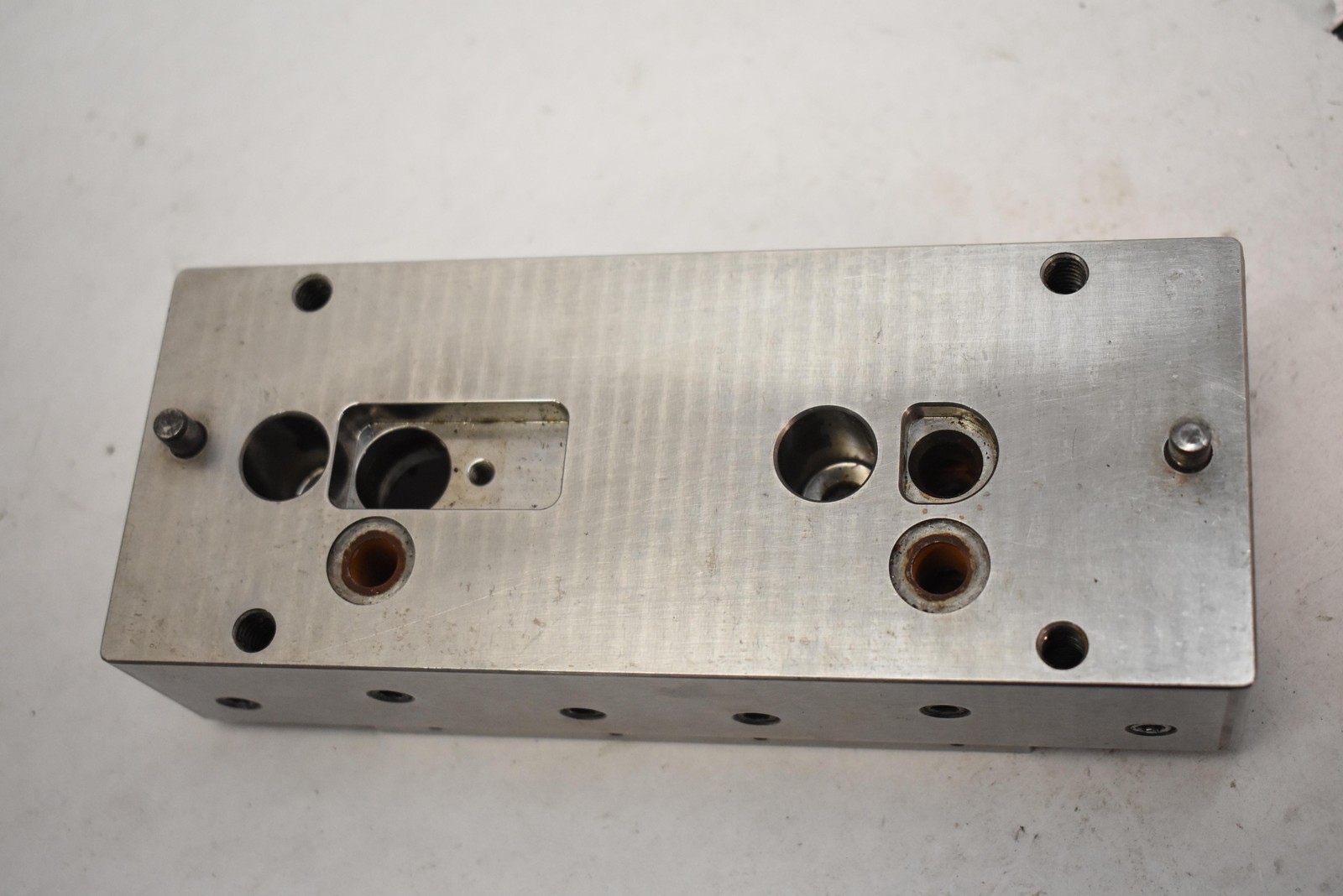 F&S 4436 Det 150 420 SS Mold Die Block Stainless Steel Silver Insert Used