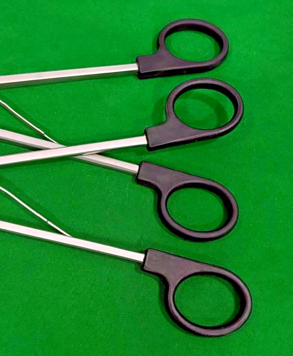 2pc Laparoscopic Open Surgery Hem-o-Lok Applier (ML) Green Reusable Instruments