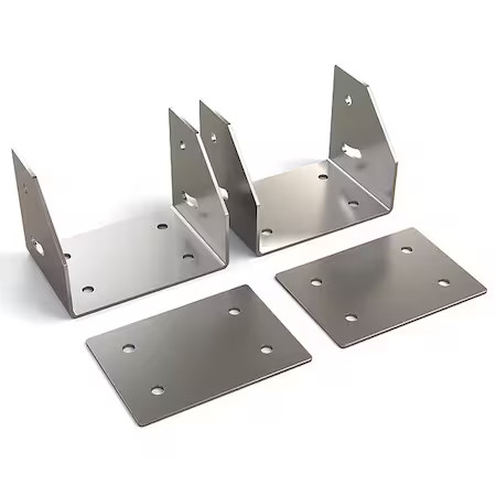 Big Ass Fans 041106011 Mounting Kit, Silver, Steel, 15 In L