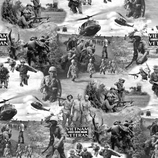 VietNam Memorial – 18″x46″ Hydrographic Film Hydro Dipping