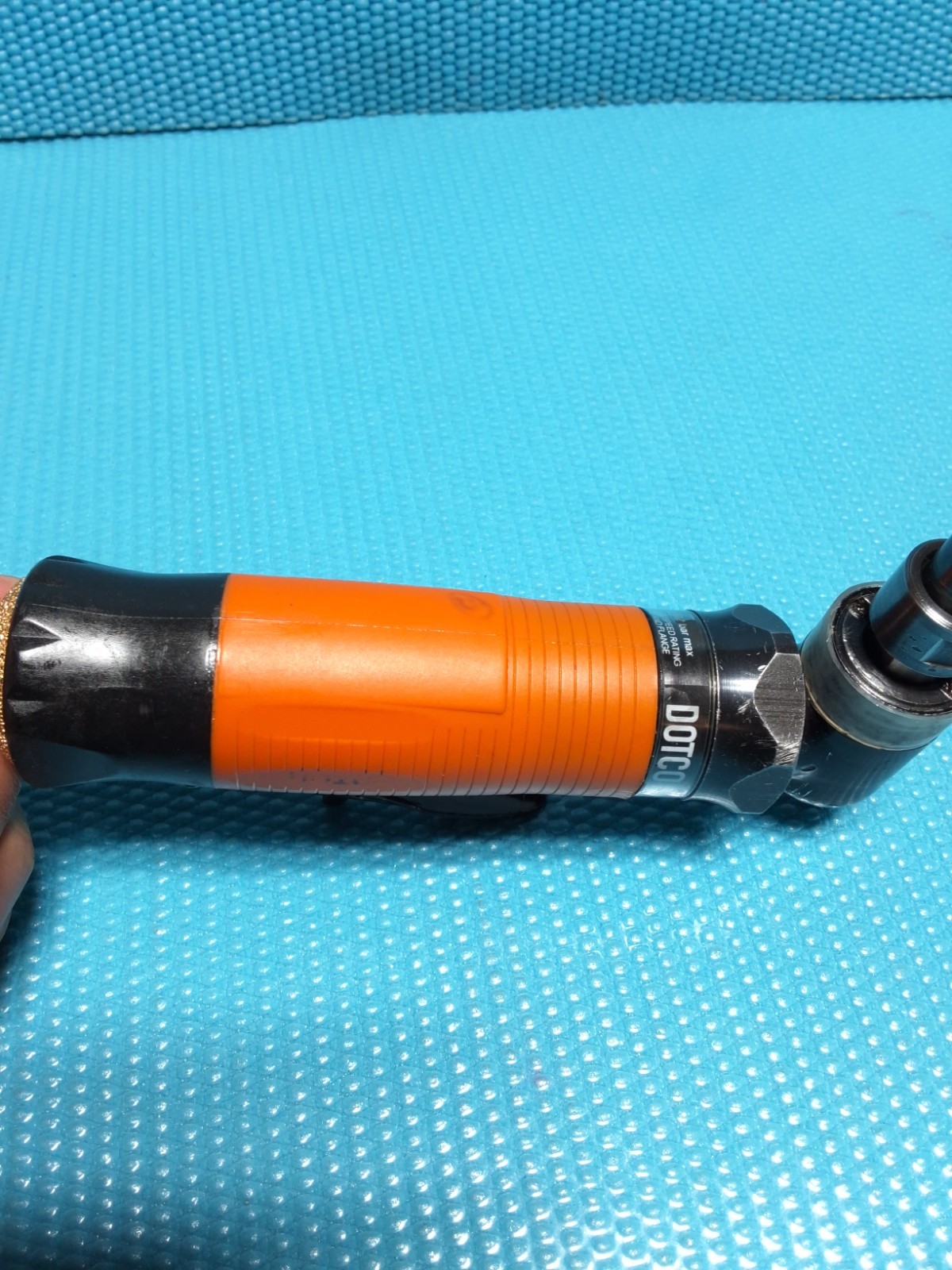 Dotco 12LF281-36 Right Angle Die Grinder, 20,000 RPM — 1/4″ Collet.