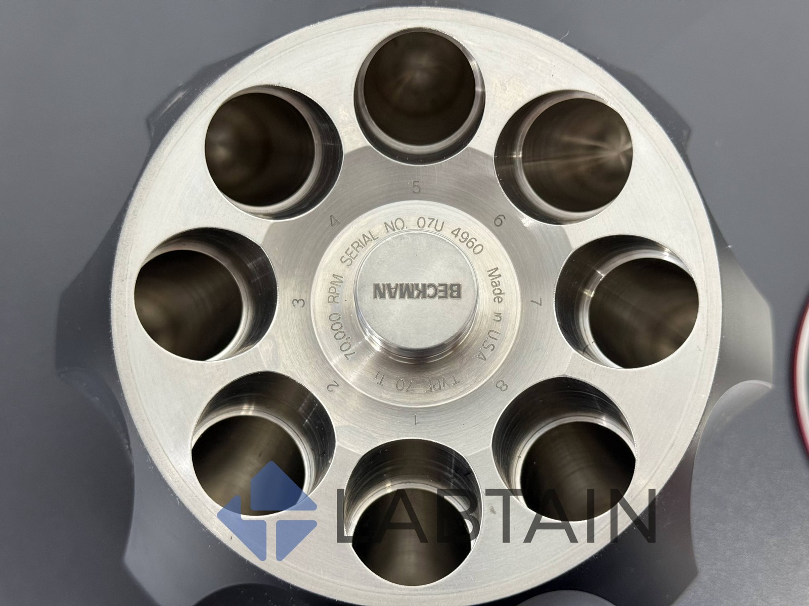 BECKMAN Coulter Type 70 TI Fixed-Angle Titanium Rotor 70,000 RPM | 07U 4960