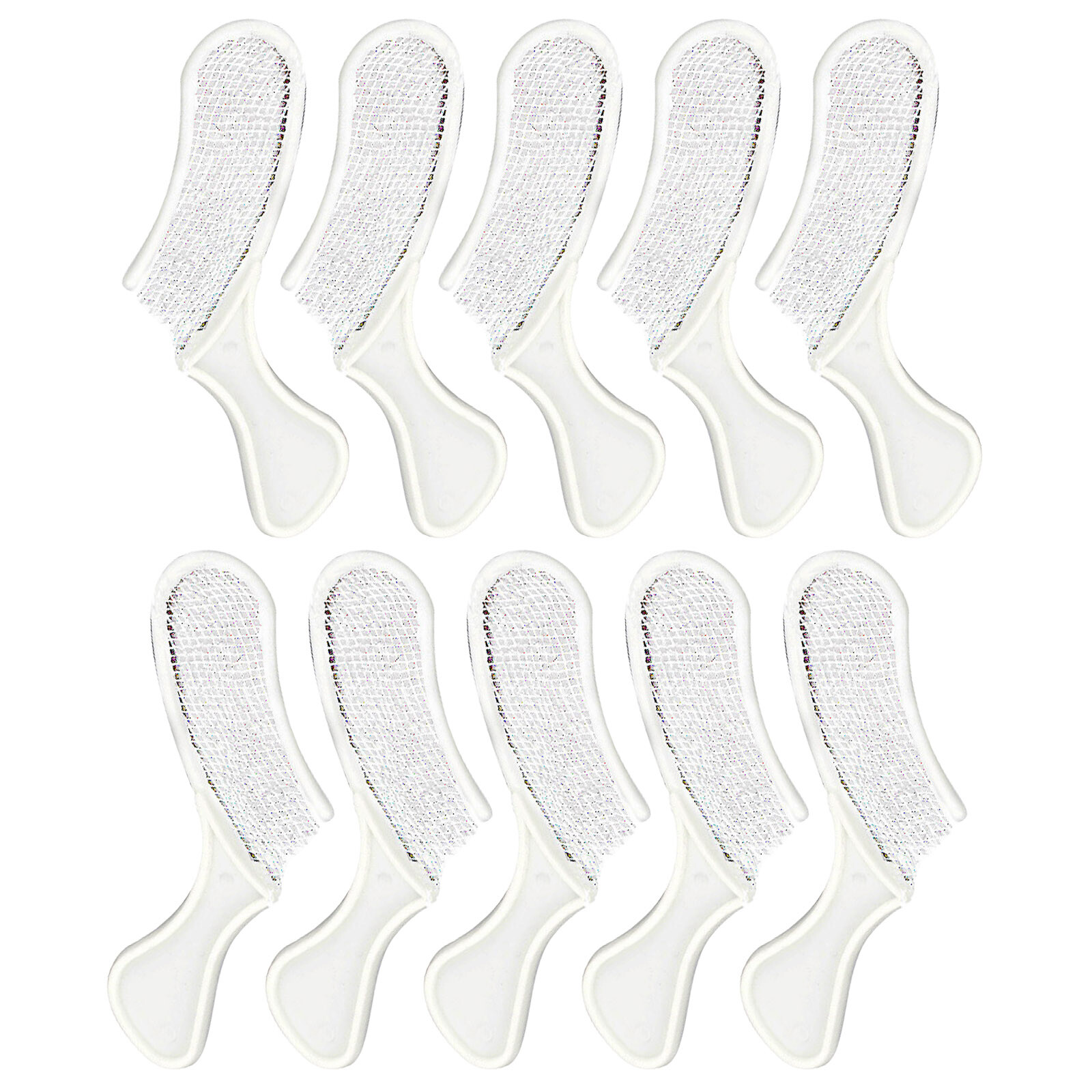 10-50Pcs Dental Bite Registration Impression Triple Trays Sideless Posterior US
