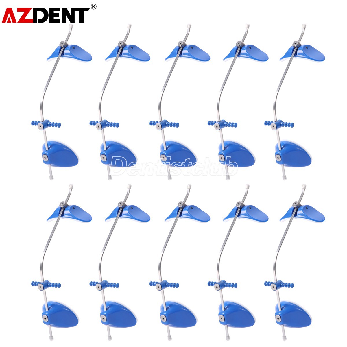10X Dental Orthodontic Forward Pull Headgear Mascara Single Lever Adjustable