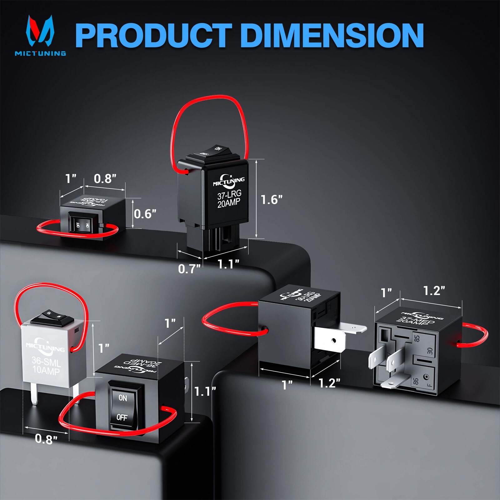 9038A Relay Bypass Switch Kit Amp Loop, Relay Tester Diagnostic Scan Tool Switch