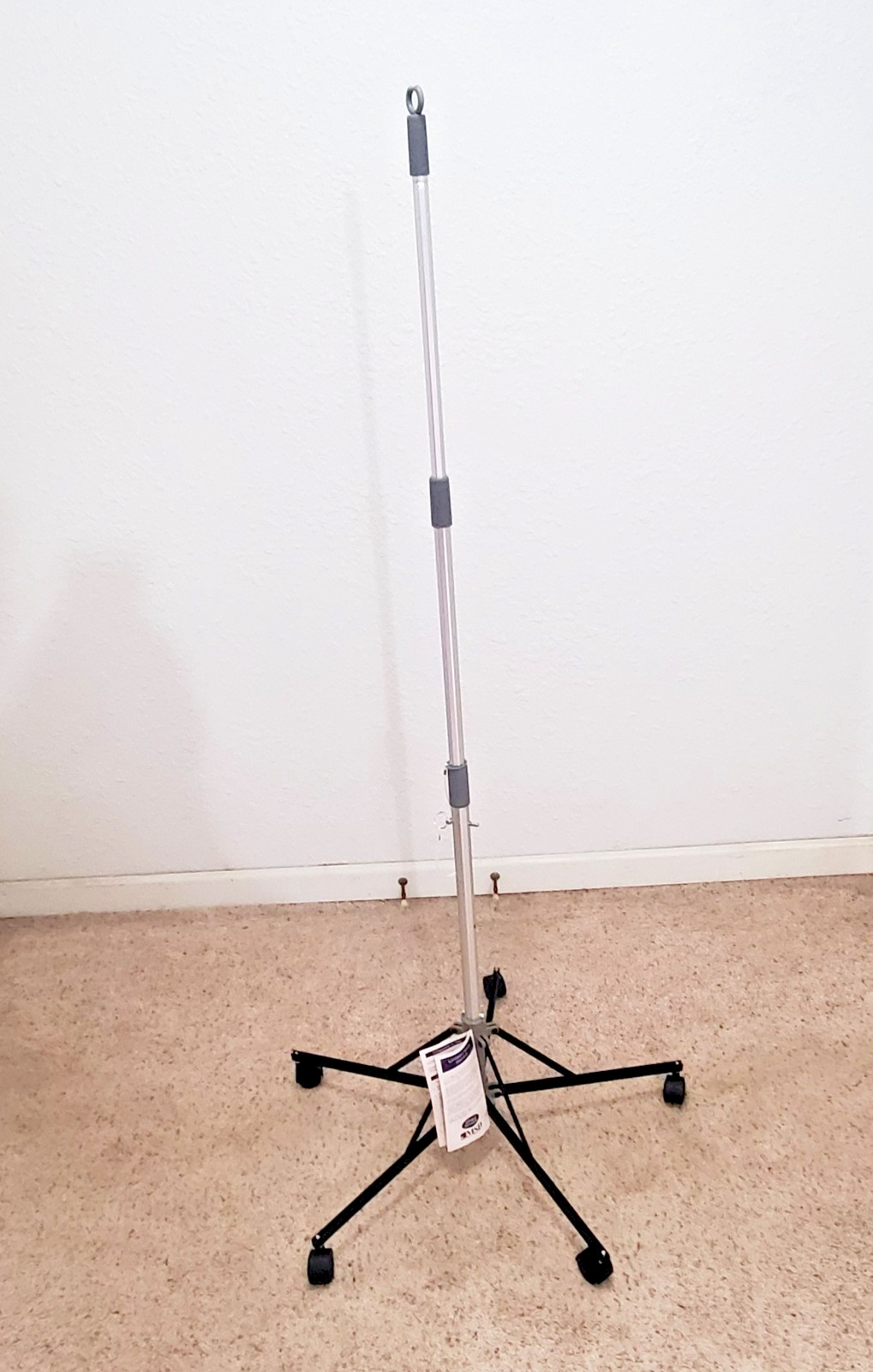 MS391520 Collapsible IV Stand Floor Model with Wheels