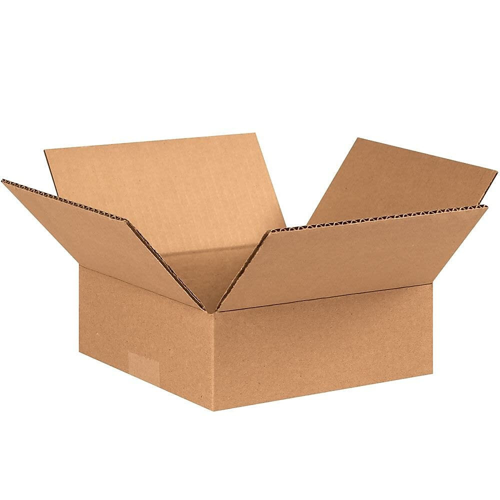 25 8X8X3 Corrugated Boxes Shipping Packing Cardboard Cartons
