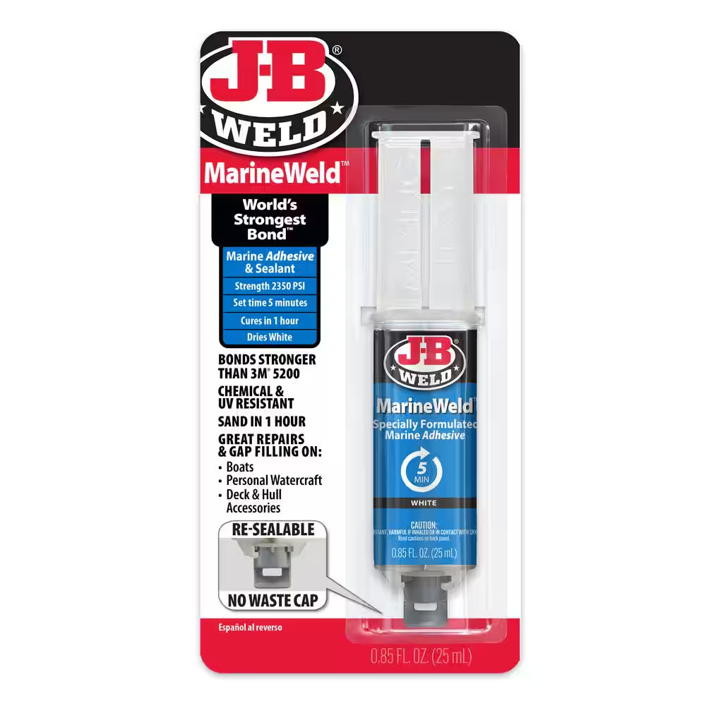 MarineWeld 25 ml 0.85 fl. oz. Epoxy Adhesive