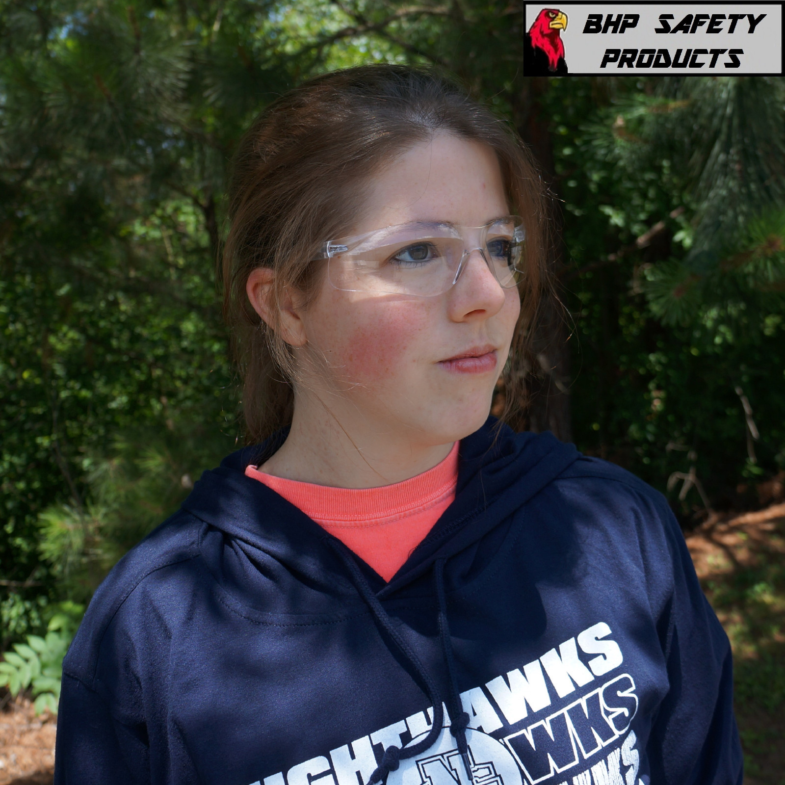 PYRAMEX MINI ZTEK SMALL SIZE SAFETY GLASSES CLEAR WOMENS KIDS S2510SN (12 PAIR)