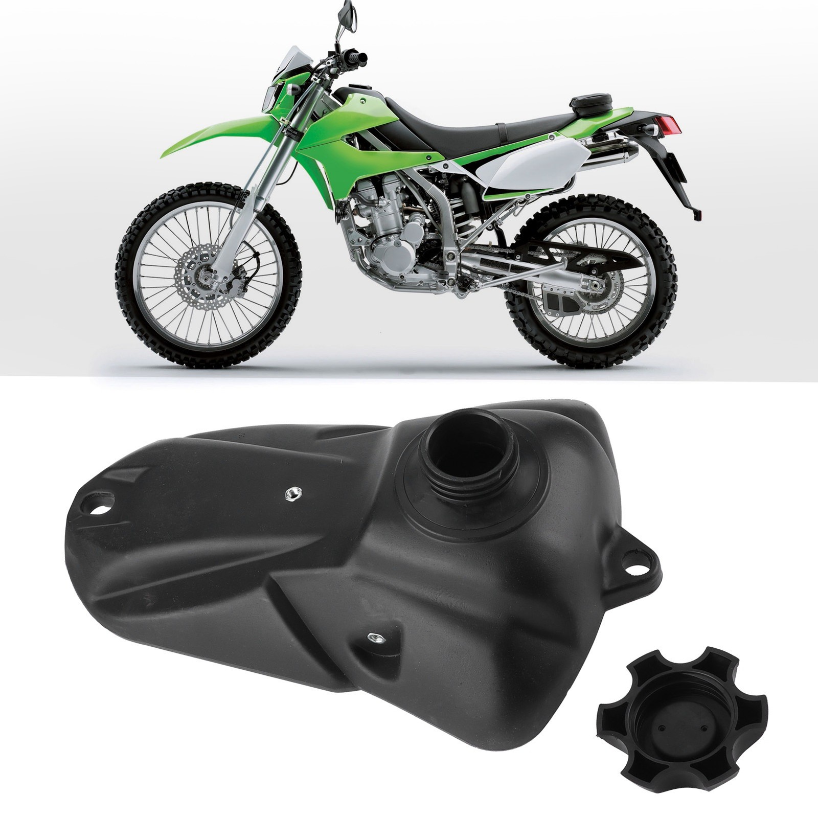 4L Motorcycle Fuel Gas Tank Long Service Life Convenient For KLX 110 / BBR KHUP