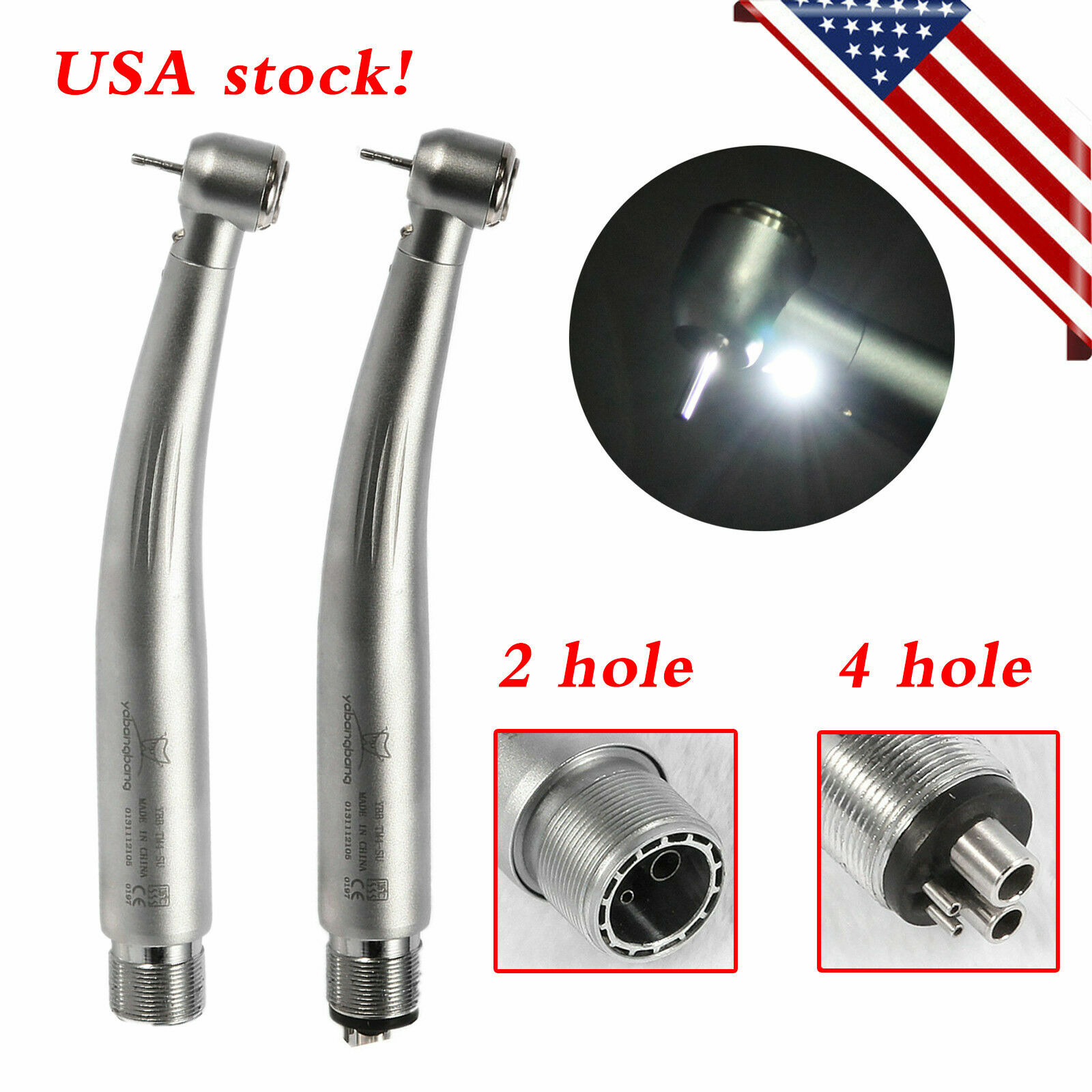 2/4Hole Dental LED E-generator High Speed Handpiece Fit KaV OEM