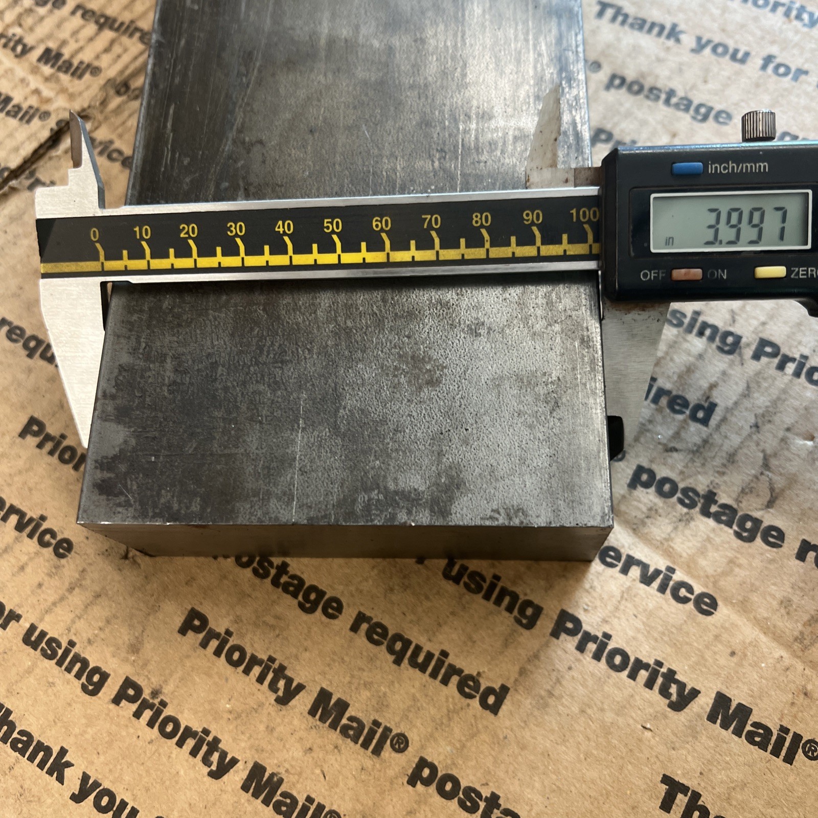 1 1/2 X 4 Flat Steel Bar 6″ Long 1018 CR Machining Stock