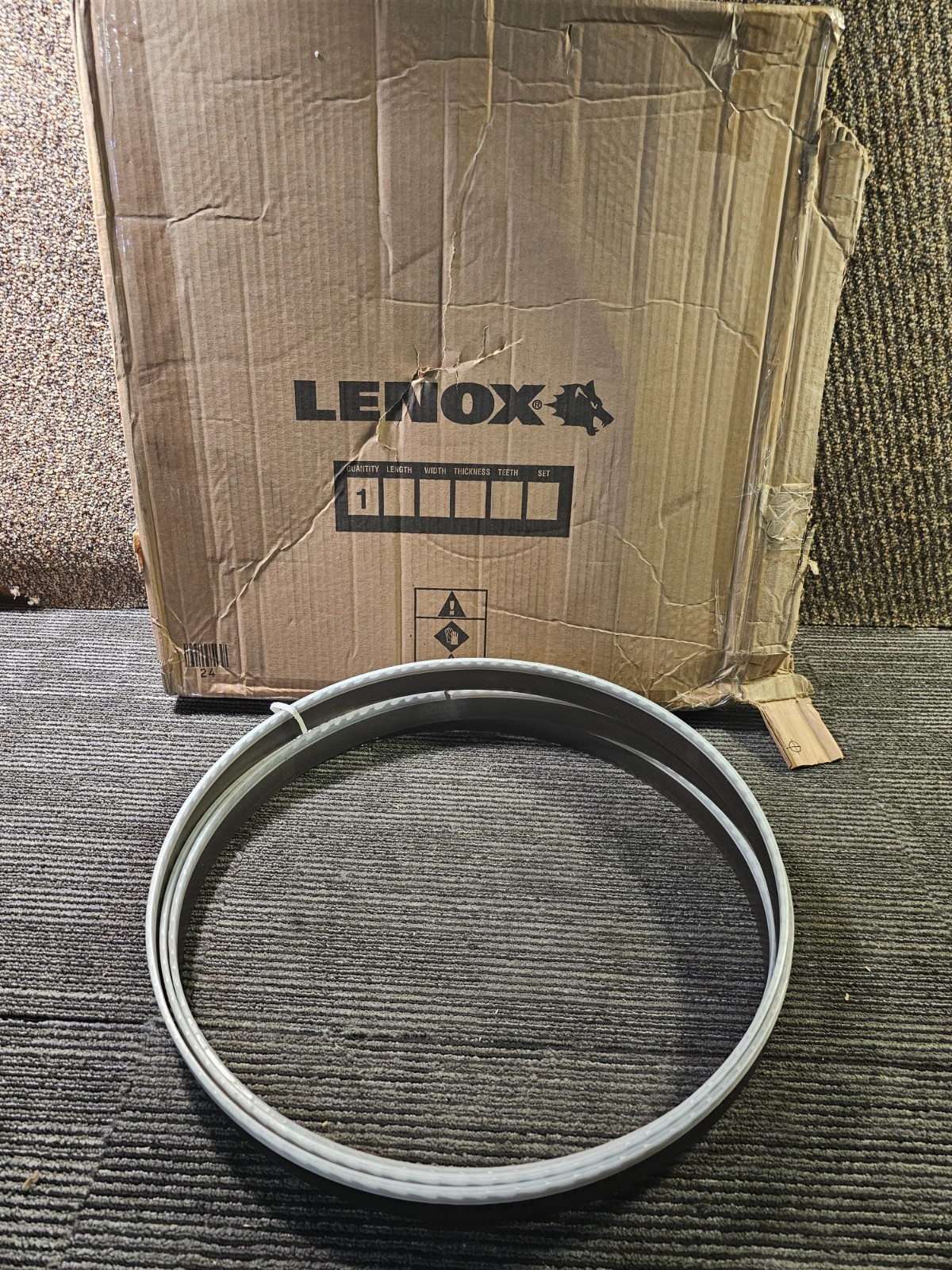 Lenox 2003790 Bandsaw Blade 15’ Length 1-1/2” Width, .050” Thick 1.4/2 VPTR TPI