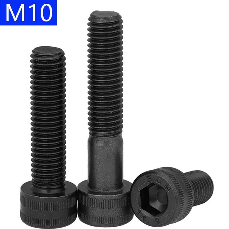 M10 – 1.5 Black 14.9 Grade Alloy Steel Allen Hex Socket Cap Head Screws Bolts