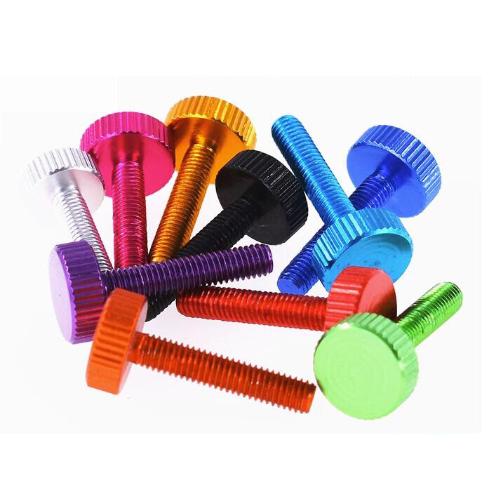 1/5/10pcs Aluminum Alloy M5x6/8/10mm M5x12mm M5x15mm M5x20mm M5x25mm Screws Bolt