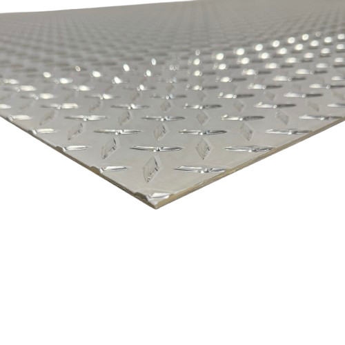 12″ x 36″ Diamond Plate Aluminum .125″ Thick (1/8 in) – Treadplate, 3003 Alloy