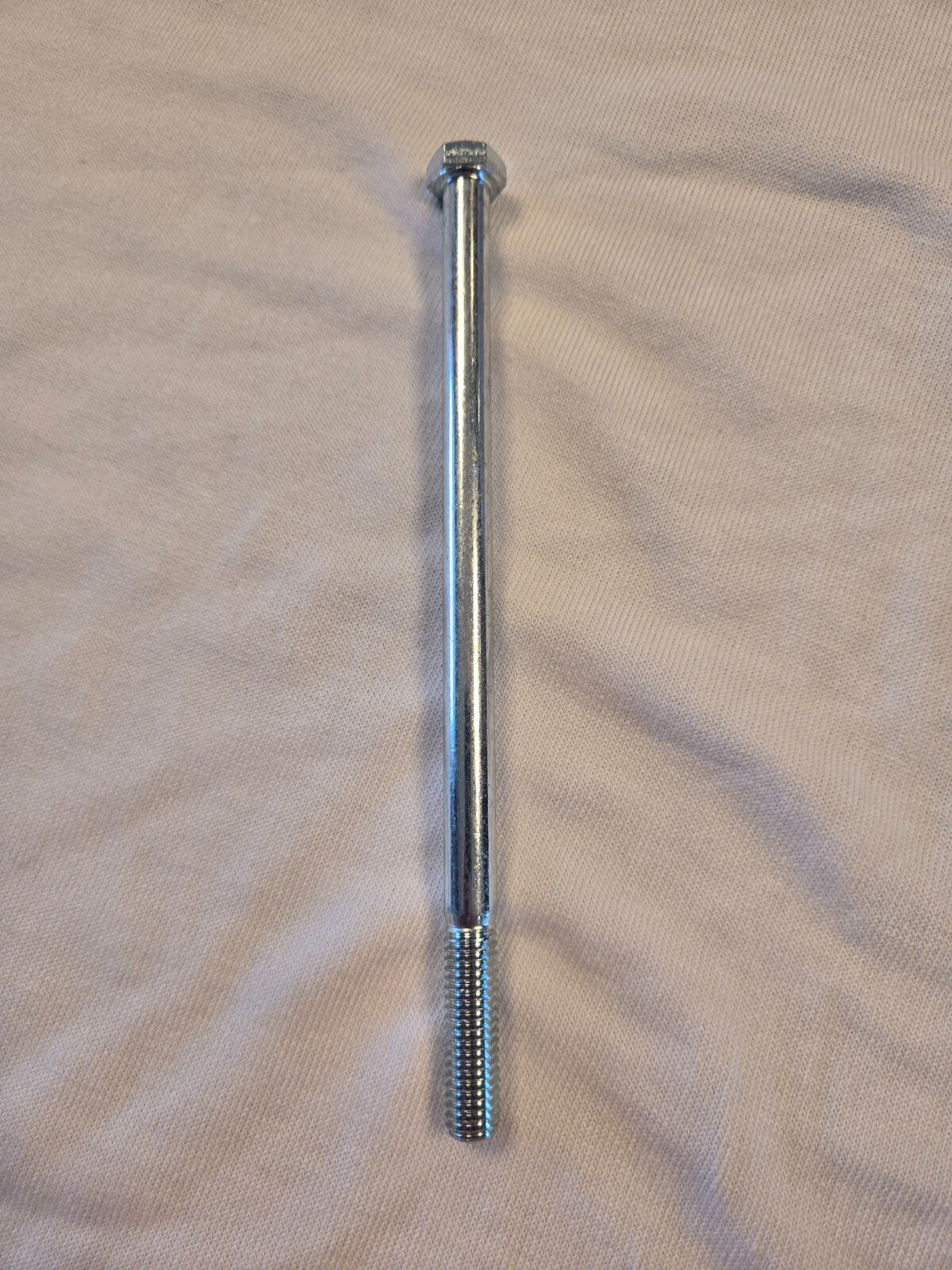 3/8-16×7 Brighton Hex Head Cap Partial Thread Screw Bolt Carbon Zinc CR+3 847205