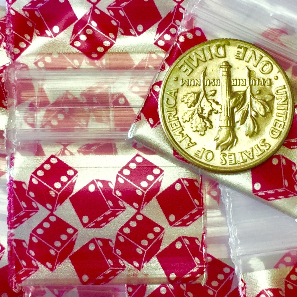 BaggiesSince1987 – 1034 Zip Seal DESIGN BAGS 30 DESIGN MIXED 300PCS, 👀Details🔽