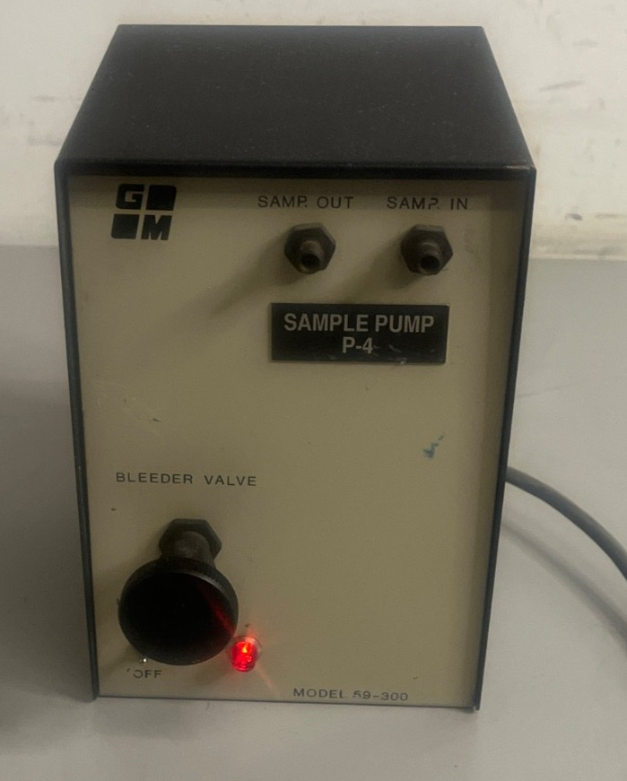 GOW-MAC Instrument Co. P-4 Sample Pump Model 59-300 | 115V 60Hz 100W | Lab GC
