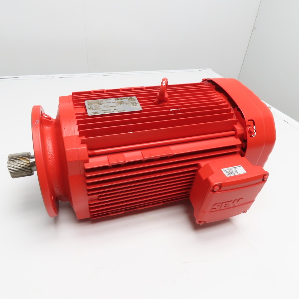 SEW-Eurodrive DRN132S4/FG 7.5HP Electric Motor 230/460V 1768RPM 3Ph