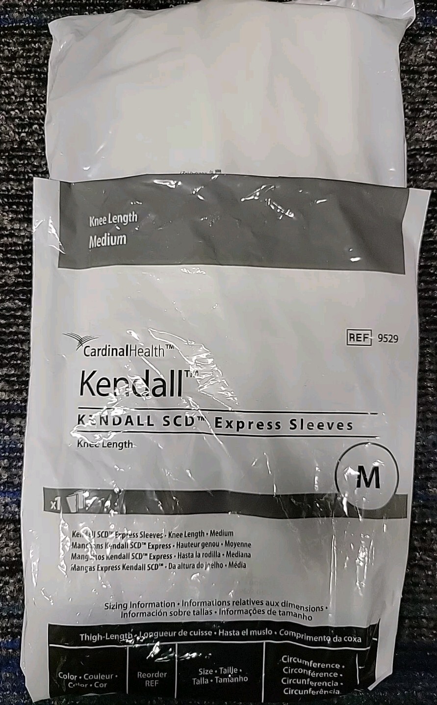 Cardinal Health Kendall SCD 9529 Medium Express Sleeves Exp:1/2029 NEW
