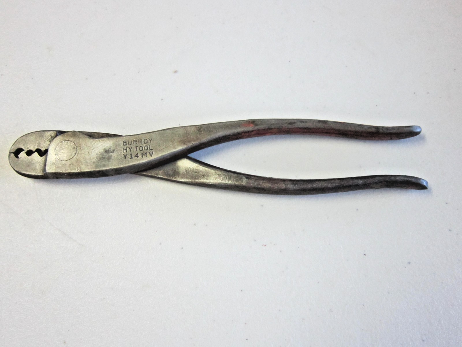 Vintage Burndy Hytool Y14MV Crimper for Hydent 22-9,Navy 1-14 Connectors G561