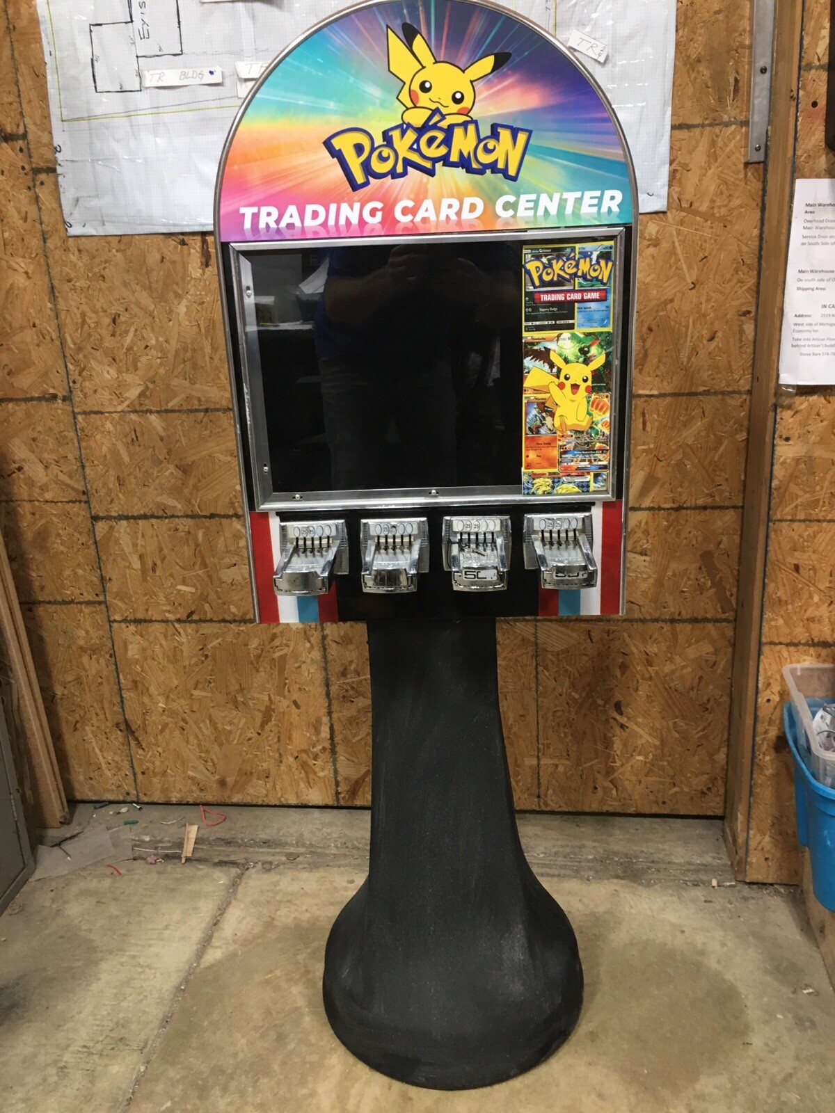 Special Molded Stand For Sticker Tattoo Pokemon Sports Trading Card Machines