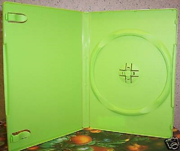 10 pcs 14MM HIGH QUALITY SINGLE DVD CASE SOLID GREEN BL73
