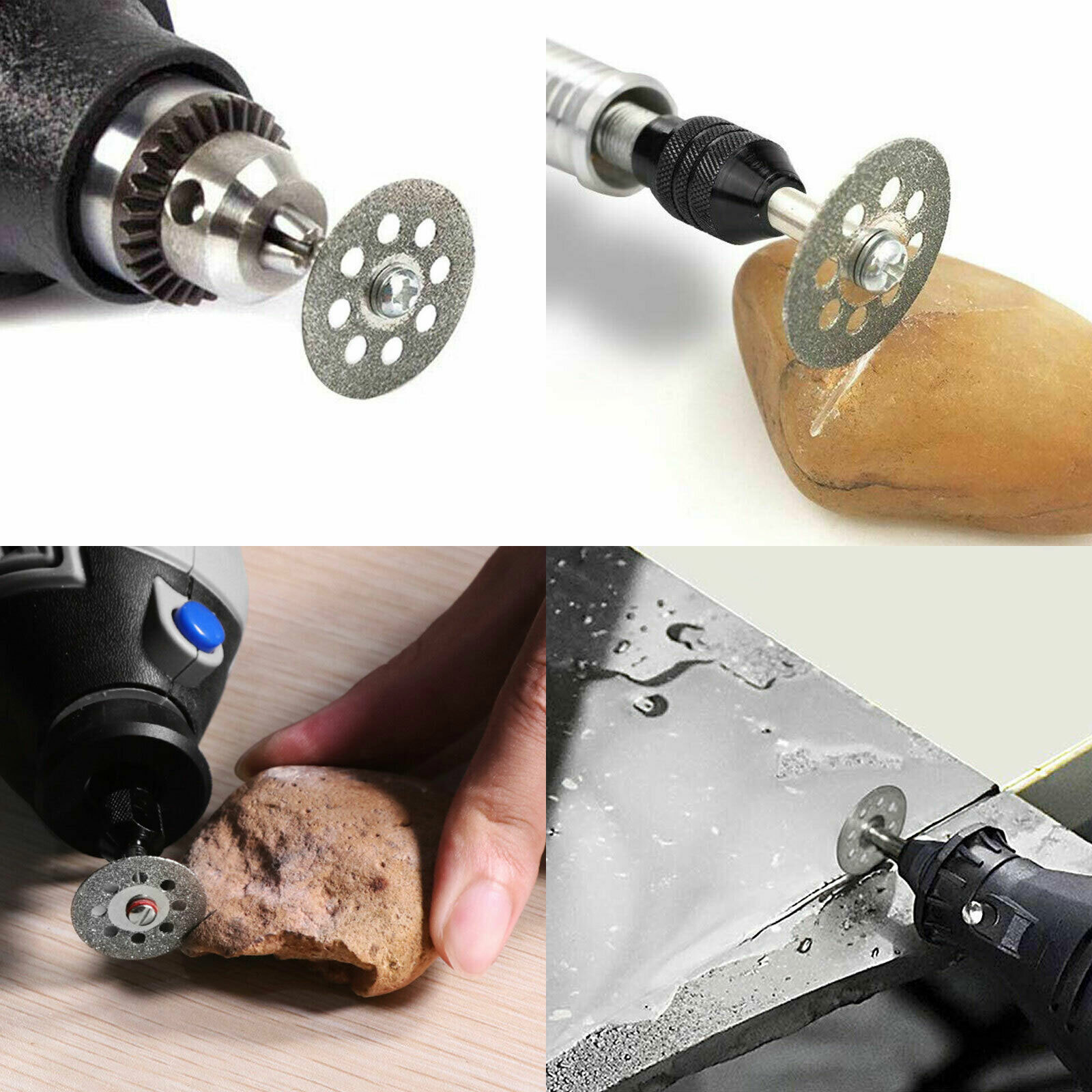50x Diamond Cutting Wheel For Dremel Rotary Tool Die Grinder Metal Cut Off Disc