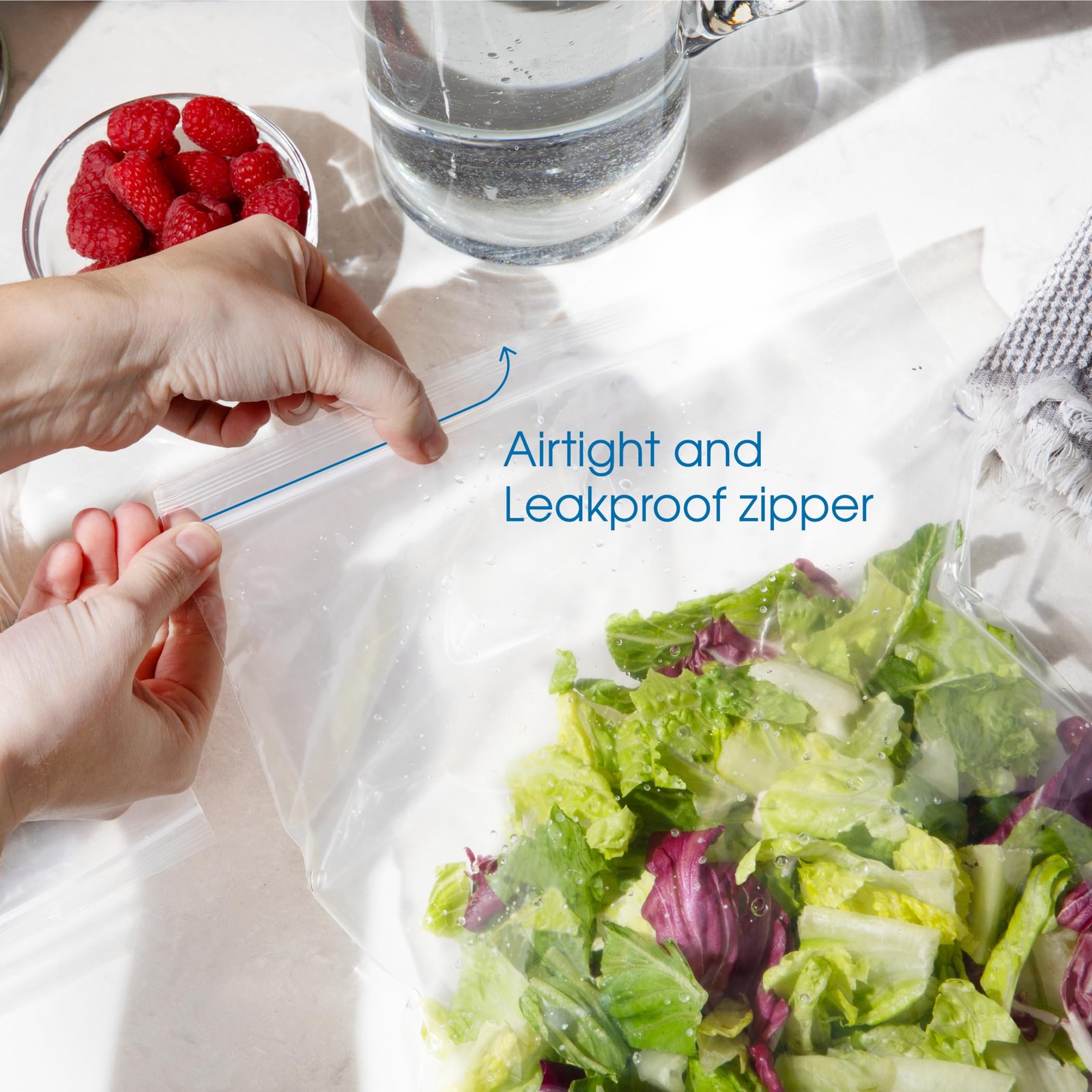 – 4” X 6” (1000 Count) 2 Mil Clear Reclosable Zip Plastic Poly Bags with Rese…