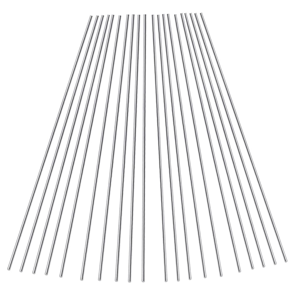 Feelers 6061 Aluminum Round Rod 5/32″(4mm) – 152mm (6″), 10 Pcs – Precision Soli