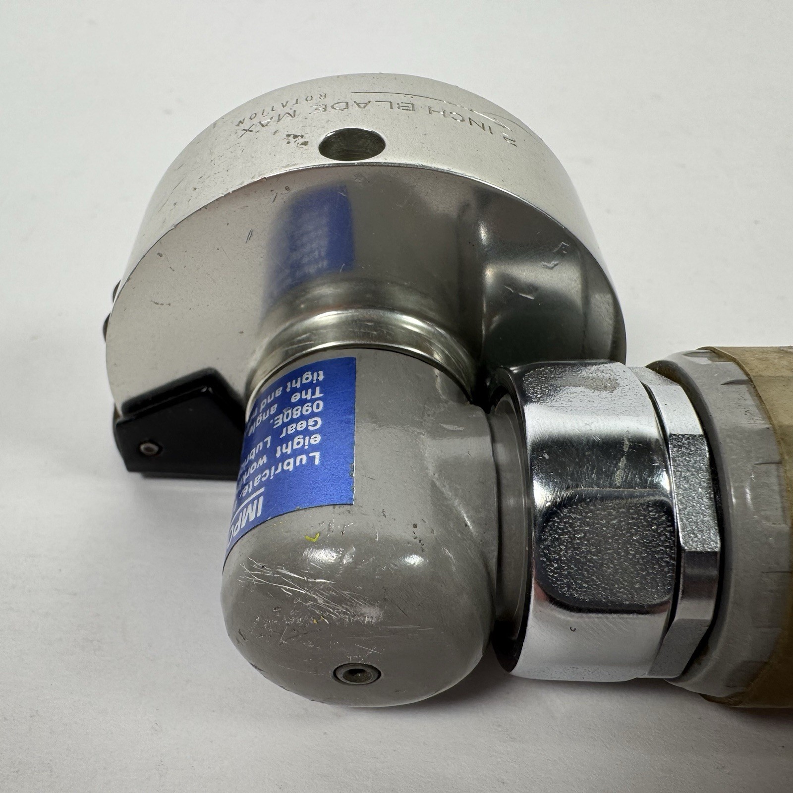 Dotco Pneumatic 2” Right Angle Air Cutoff Tool 20,000 RPM Industrial USA