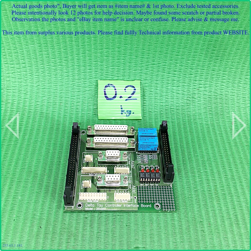 Delta Tau 2SV2ST, PMAC2/PC104 Interface Board as photo, sn:740A.