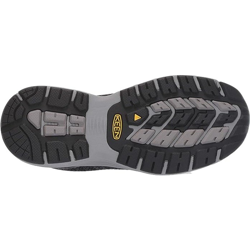 Keen Womens size 6.5M Sparta Black Grey Alloy Toe ESD Work Shoes ~ runs small