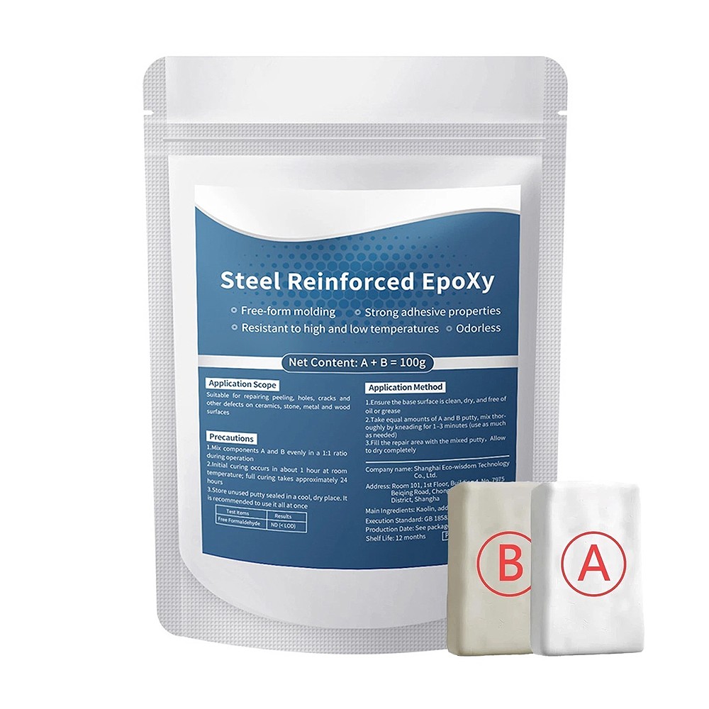 Steel Reinforced Epoxy Putty-Epoxy Putty Fast Repair Clay,Waterproof Heat-Resist