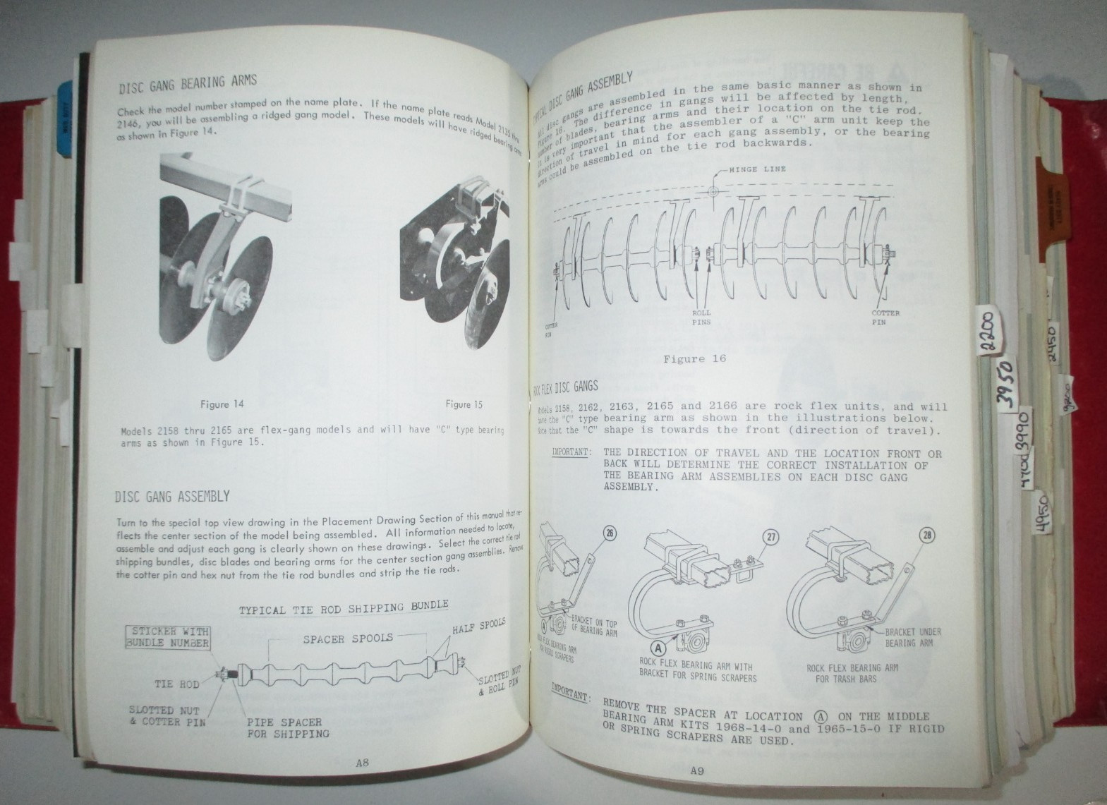 Krause Disc Harrow Operators / Parts Manuals & Dealers Binder LOT of 18 1970/80s