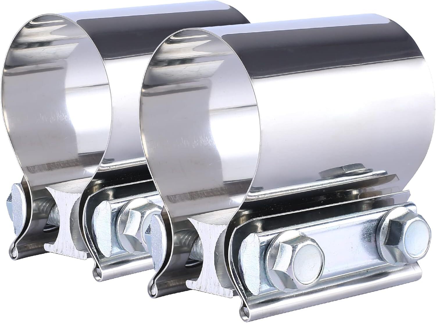 3” In Butt Joint Exhaust Seal Band Clamp,Exhaust Band Clamp 304 Stainless Steel