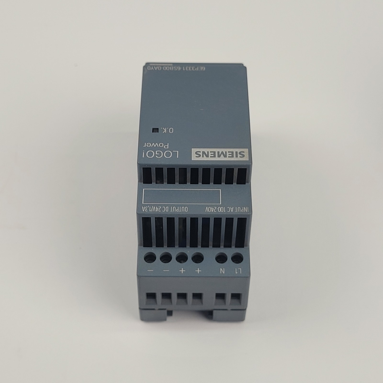 Siemens 6EP3331-6SB00-0AY0 Power Supply, 100-240VAC, 24VDC – NEW
