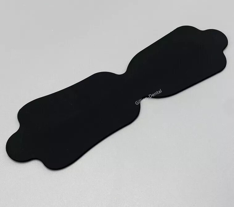 Dental Silicone Intraoral Photography Background Black Board Bendable Contraster