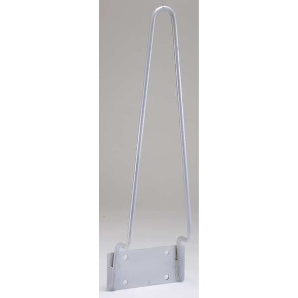 Vertical Mount Cone Holder, Carbon Steel, 22 In Height, 6 7/8 In Length, 2.25