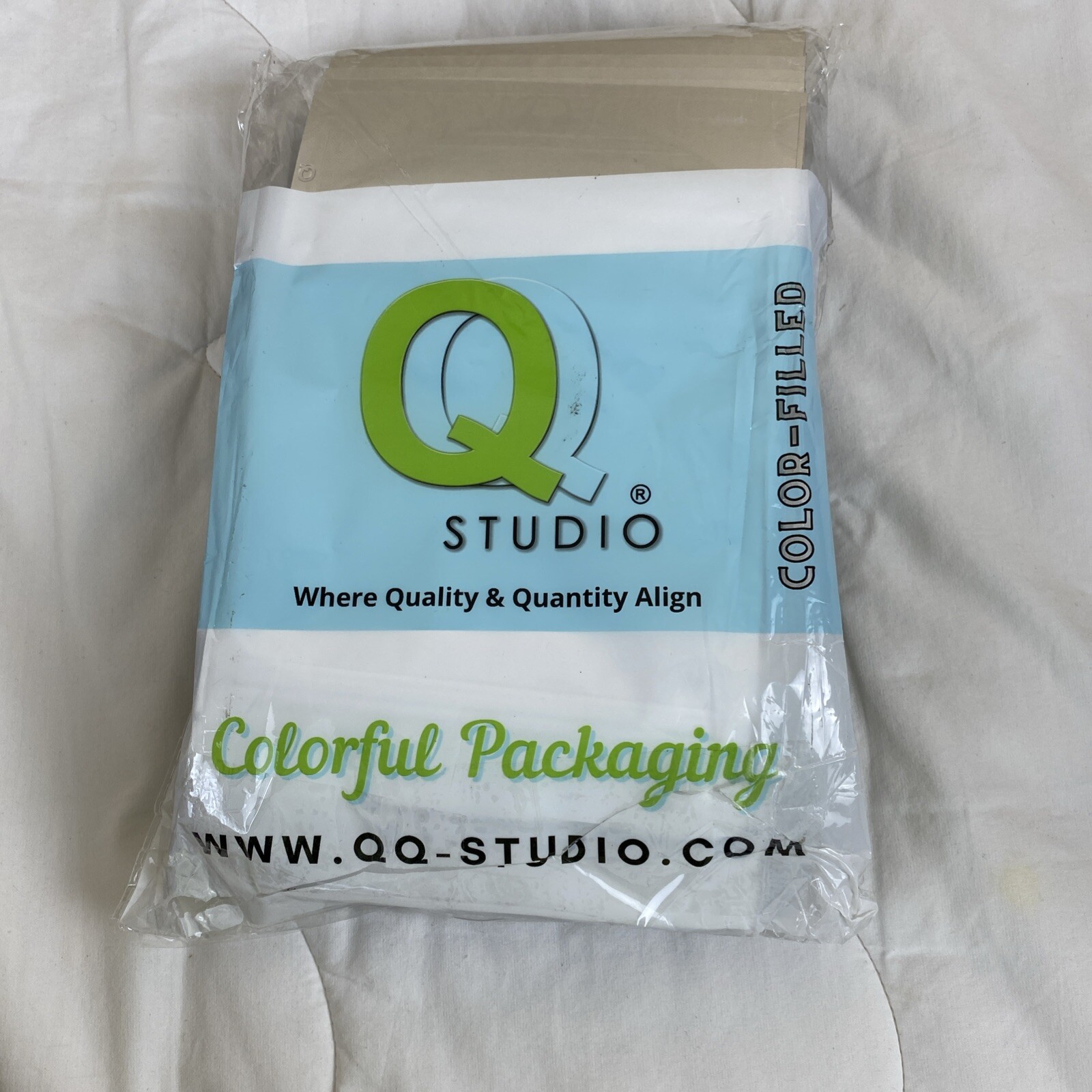 QQ Studio 100PCS Double Sided Matte Silver Stand-Up Resealable 5.5X7.9 Bags