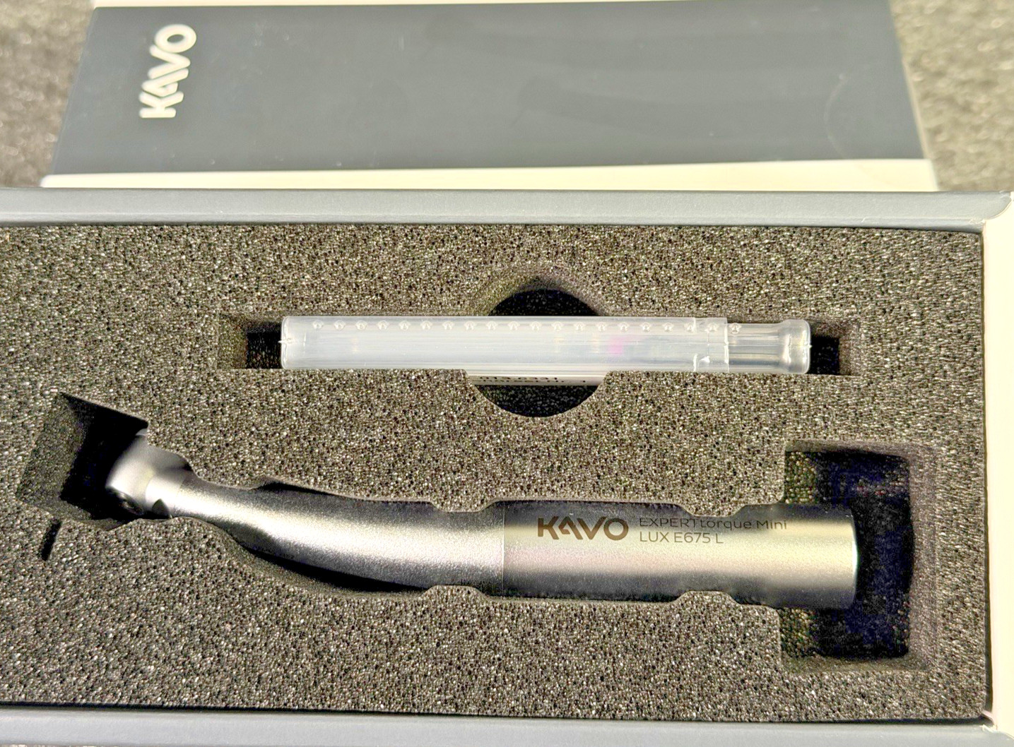 New KaVo Experttorque Mini LUX E675 L High Speed Dental Handpiece REF 1.006.6400