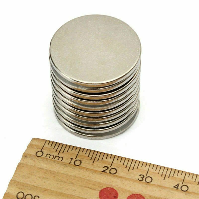 Lot Super Strong Round Disc N35 Magnets Rare Earth Neodymium 25mm x 2mm