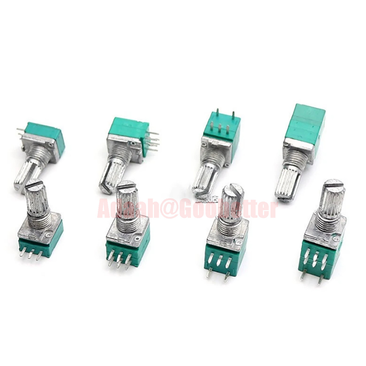 RV097NS Single Double Potentiometer 5 10 20 50 100K With ON/OFF Switch 3 – 8 Pin
