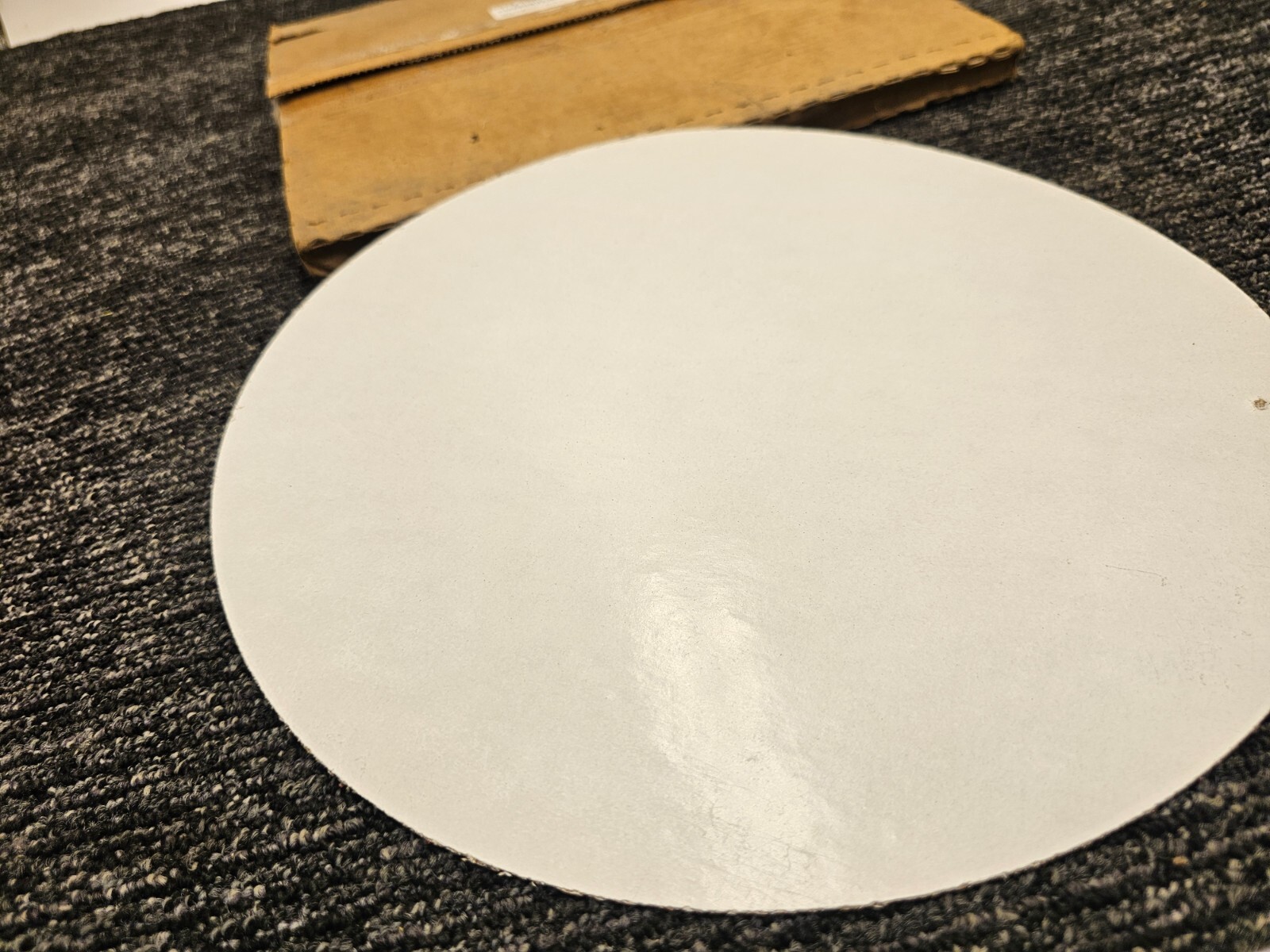(QTY 10) Benchmark Abrasives No Hole 12″ Sanding Discs Adhesive Back 40 Grit